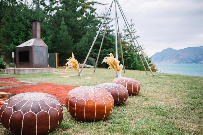 Wanaka tipi wedding by Gather and Gold